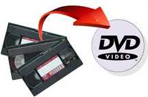 Transfer casete video VHS, HI8, VHS-C, VHSC