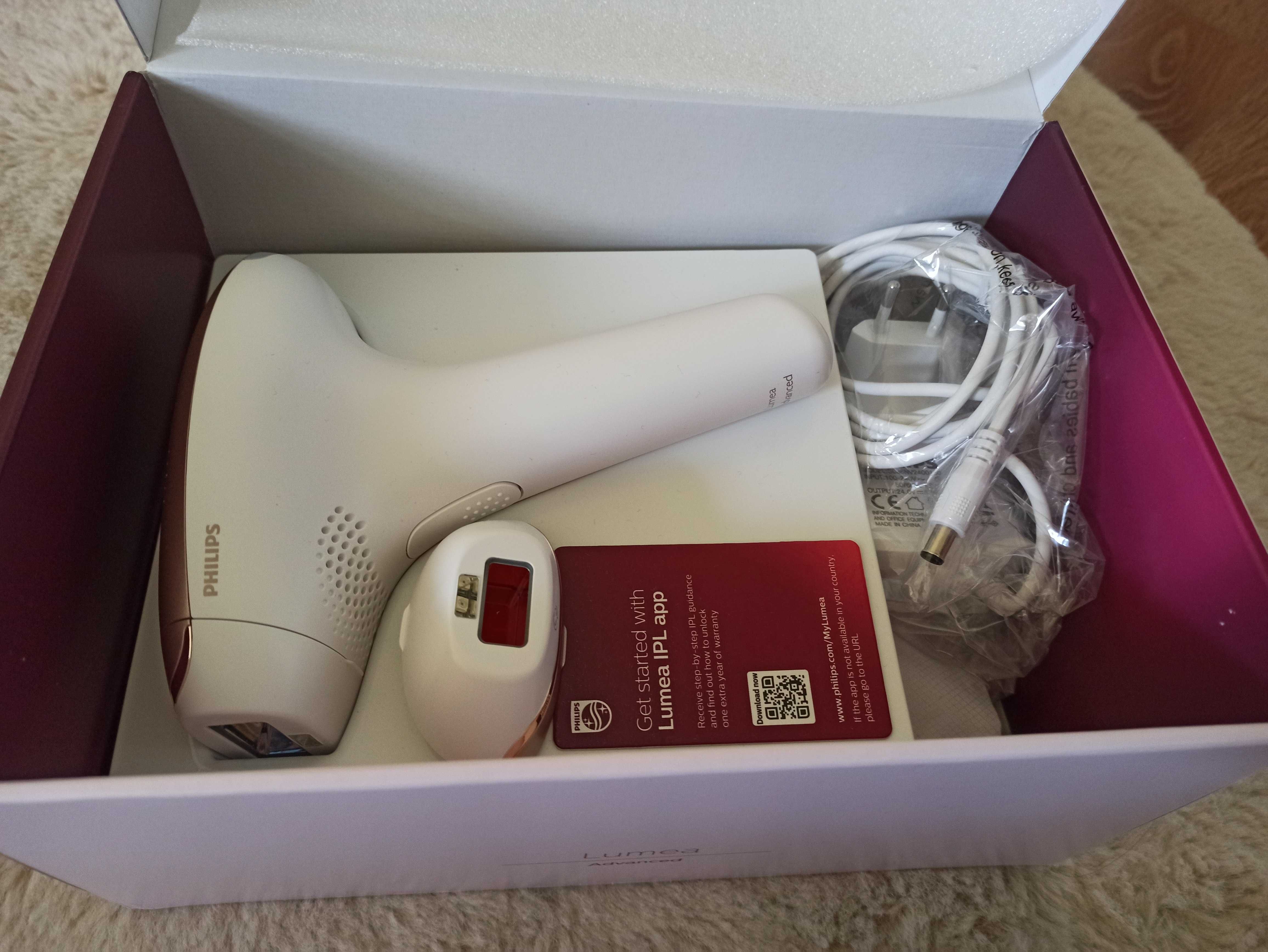 Нов фотоепилатор Philips Lumea Advanced SC1997/00 в гаранция