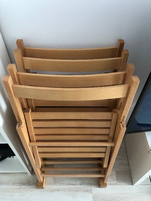 scaune pliante lemn - fag