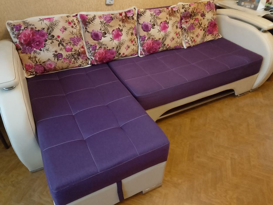 Угловой диван, раздвижной