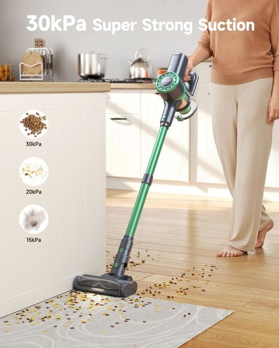 Aspirator fără fir MIUZZY M241, aspirator puternic de 30Kpa