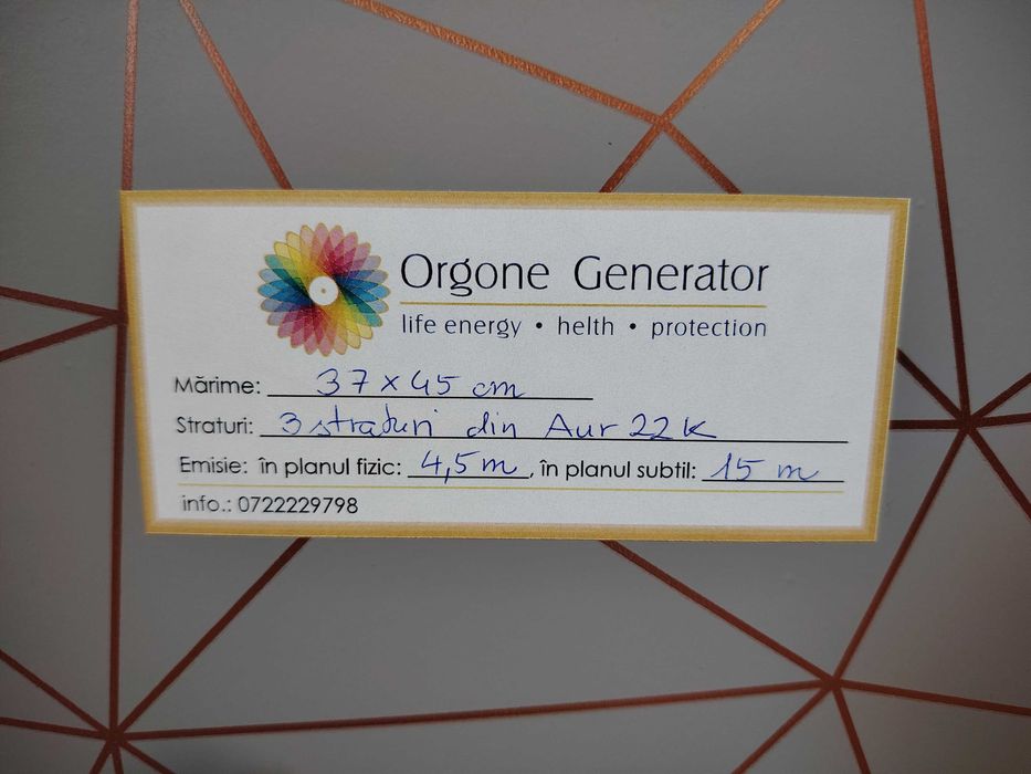 Pictură originală în ulei cu generator orgonic + altele