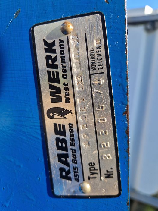 Plug reversibil Rabewerk hidraulic cu 2trupite