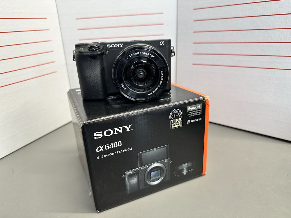 Sony A6400 + 16-50mm | Ca nou | Garanție până în 2026