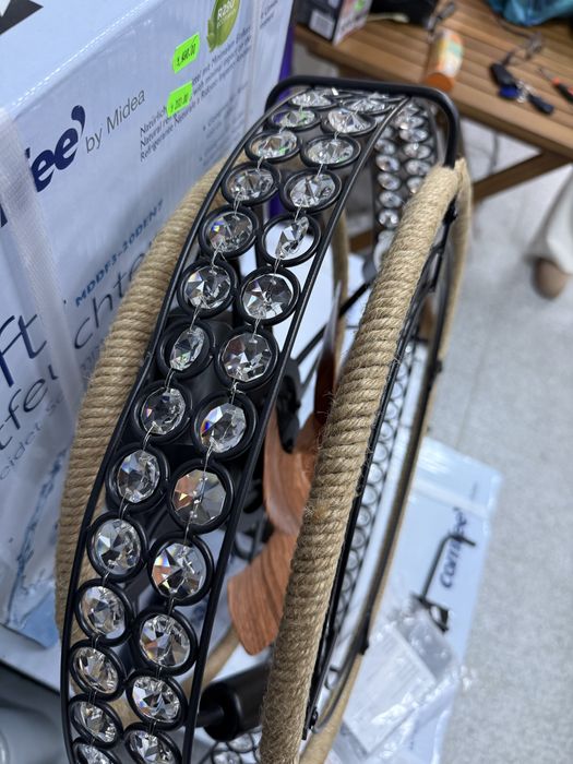 Aplica tavan-cristale si leduri,ventilator