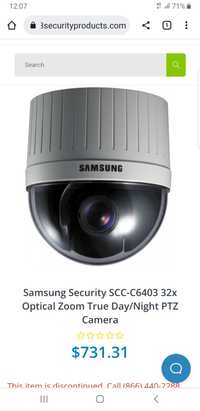 Camera supraveghere  Samsung 2 buc.