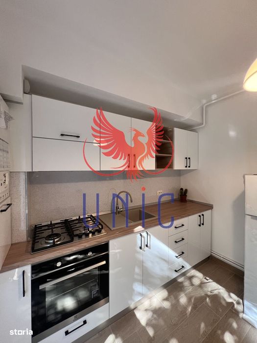 garsoniera decomandata, 38 mp, etaj1/2, Zona Supeco