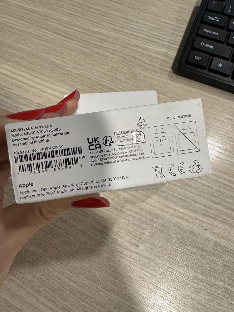 Casti Apple AirPods 4, NOI/Sigilate!!!