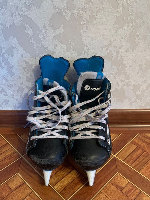 Коньки детские, размер 26-28