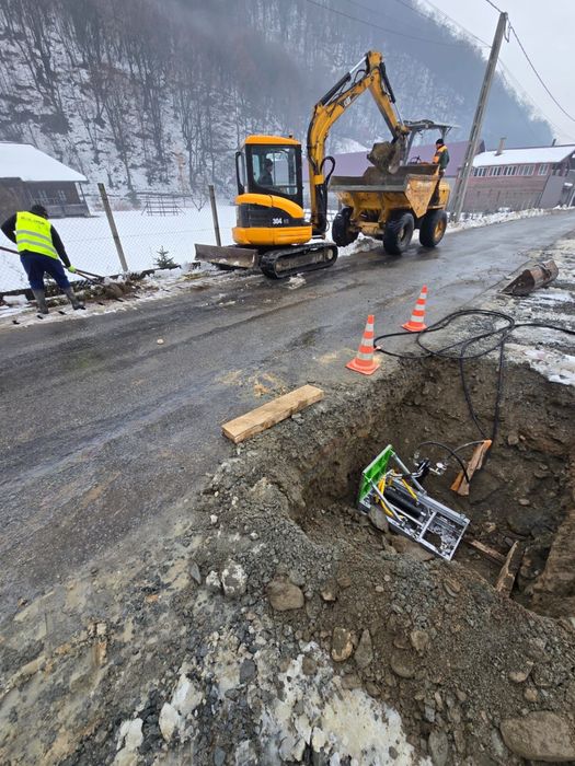 Mașină de foraj orizontal Tapka MP32 – 32 tone, 150 m – Fără săpături