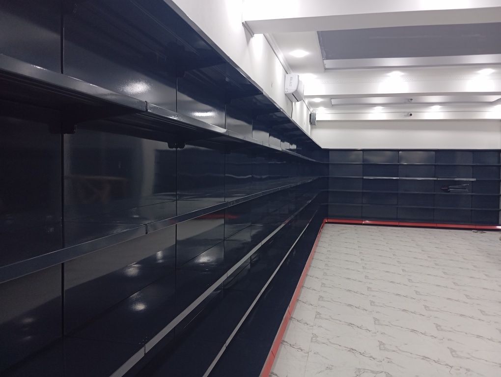 Металлические стеллажи для супермаркетов