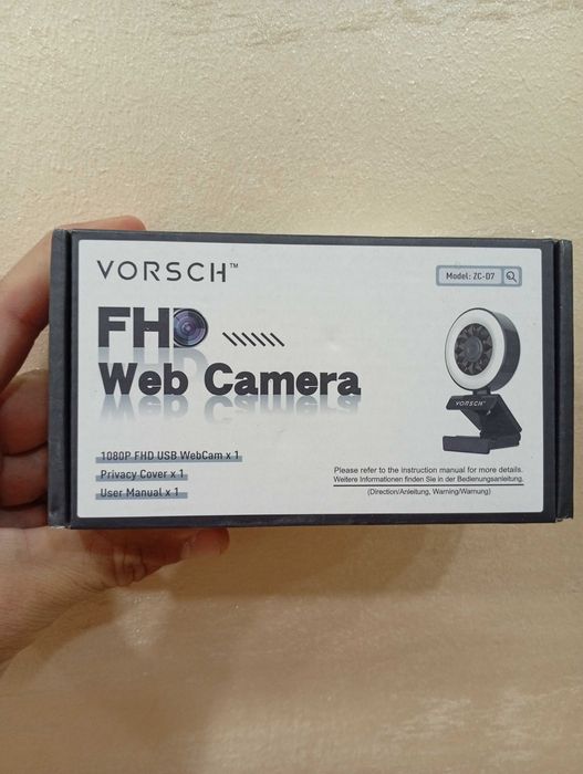 Нова vorsch1080P fhd уеб камера