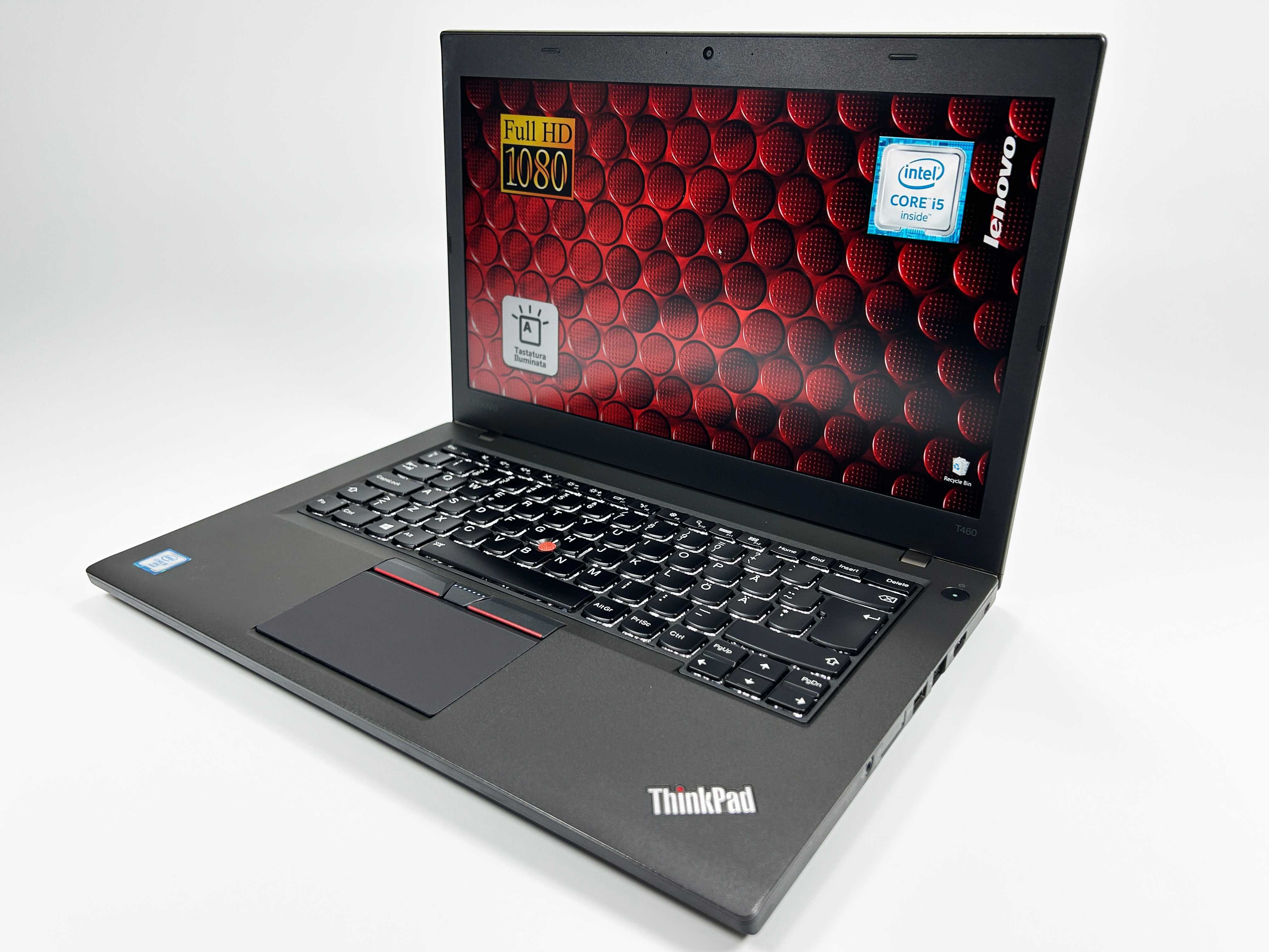 Laptop Lenovo T460 i5 16 gb 1 TB SSD Touchscreen 14" Garantie 12 luni