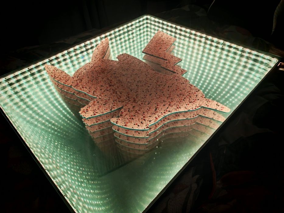 Oglinda infinita 96cmx82 cm ,endless mirror pokemon Pikachu