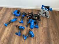 Set scule cu acumulator Dexter(nu Parkside bosch machita)