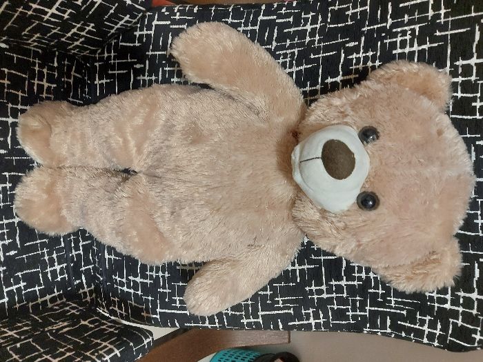 Ursuletii de plus culoare crem 70 cm