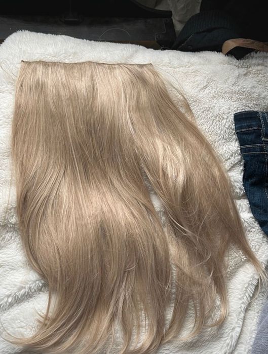 Тъмно руса коса 150грама 60см