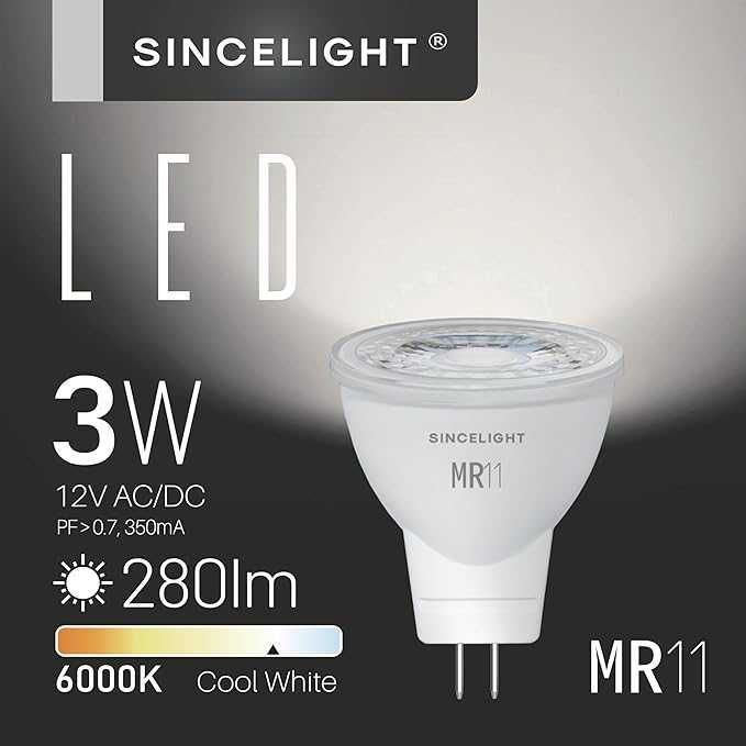 Set spoturi LED Sincelight 12v MR11 GU4