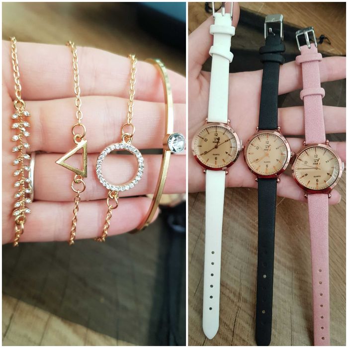 Set ceas cu bratari, cadou iubita, mama, sora
