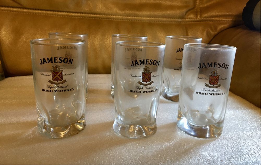 Set pahare Jameson / J & B Party / Tequila Sierra - 6 buc. / set