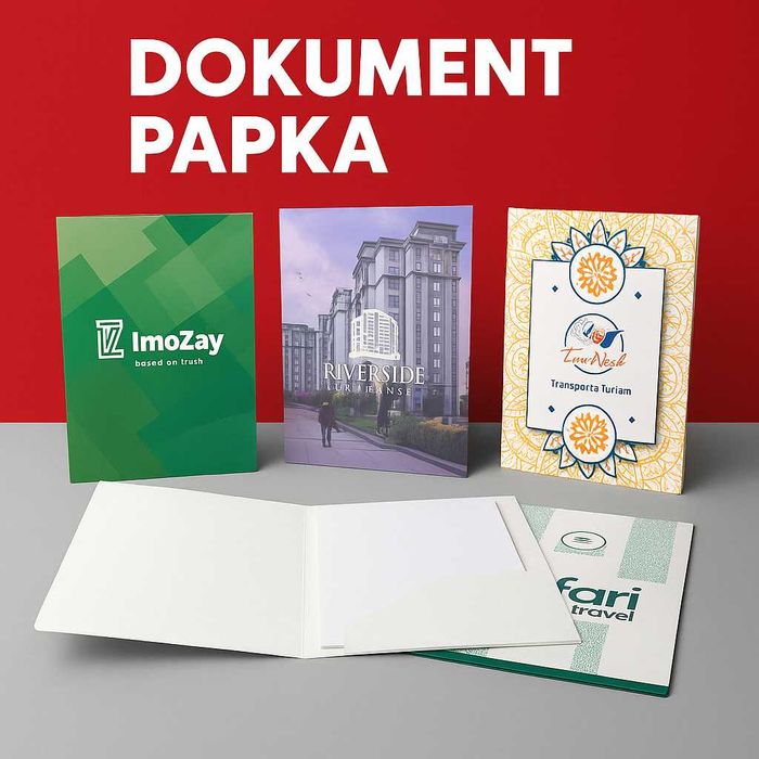 Qog'oz papka| Papka Karmashka| Dokument papka| Hujjat papka Korporativ