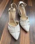 Pantofi din piele de box Yvette