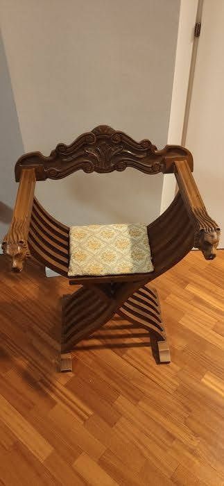 Scaune Savonarola originale italiene