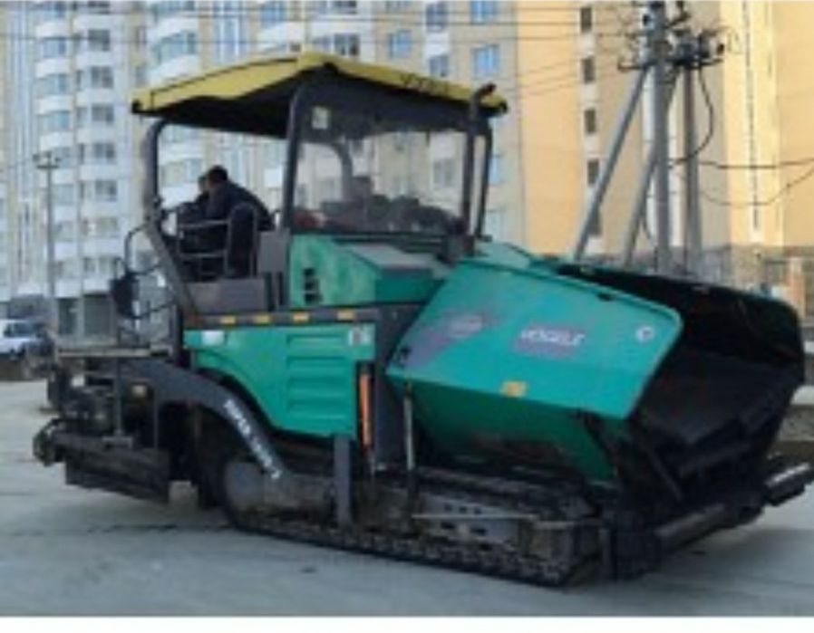 Аренда асфальтоукладчика и катка