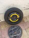 Roata rezerva slim r16 5x112 + kit cric  vw seat skoda audi a3