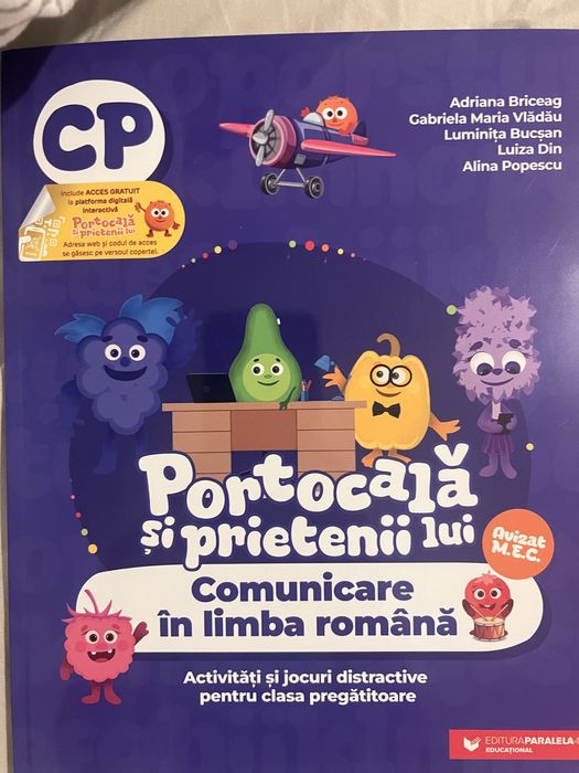 Carti Portocala si prietenii sai - clasa pregatitoare