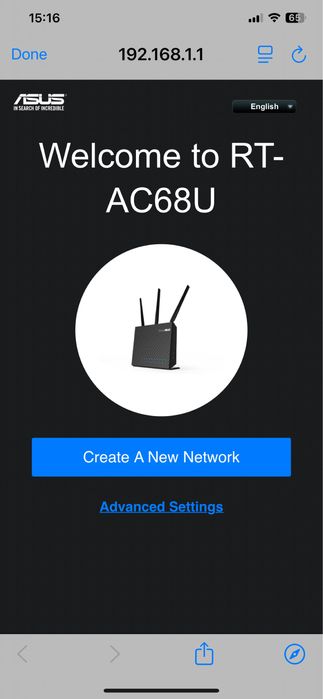 Router ruter Asus RT-AC68U