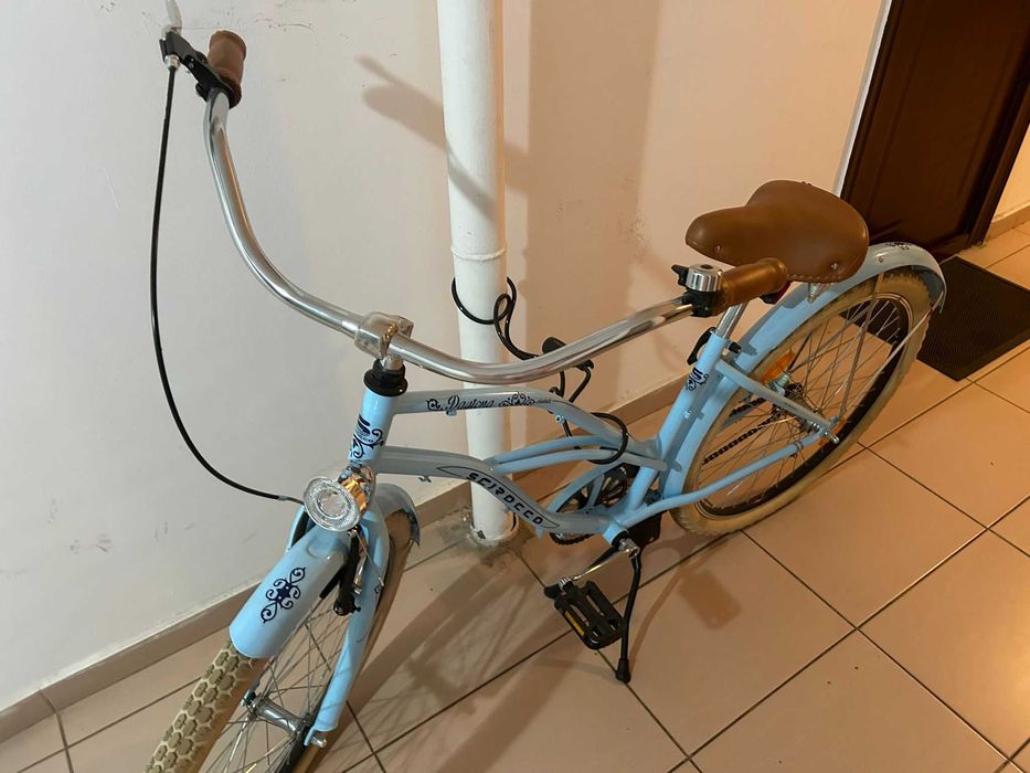 Bicicleta turcoaz femei