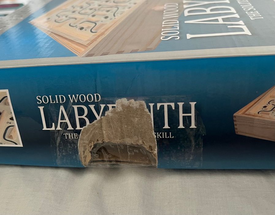 Играчка Дървен лабиринт