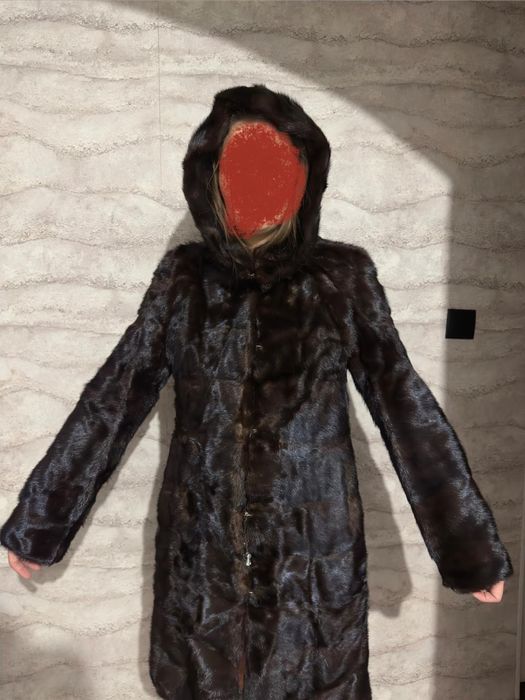 Шуба норковая б/у