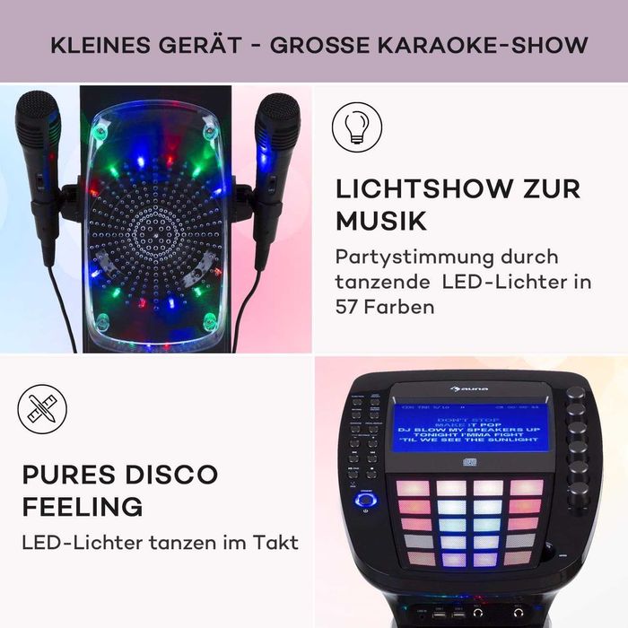 НАЙ ДОБРАТА ОФЕРТА Кaрaоки машина AUNA SR1 Karabig