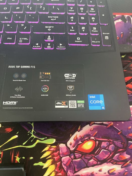 Laptop Tuff Gaming F15