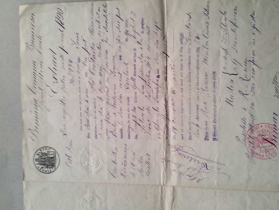 actiuni bancare vechi si documente vechi