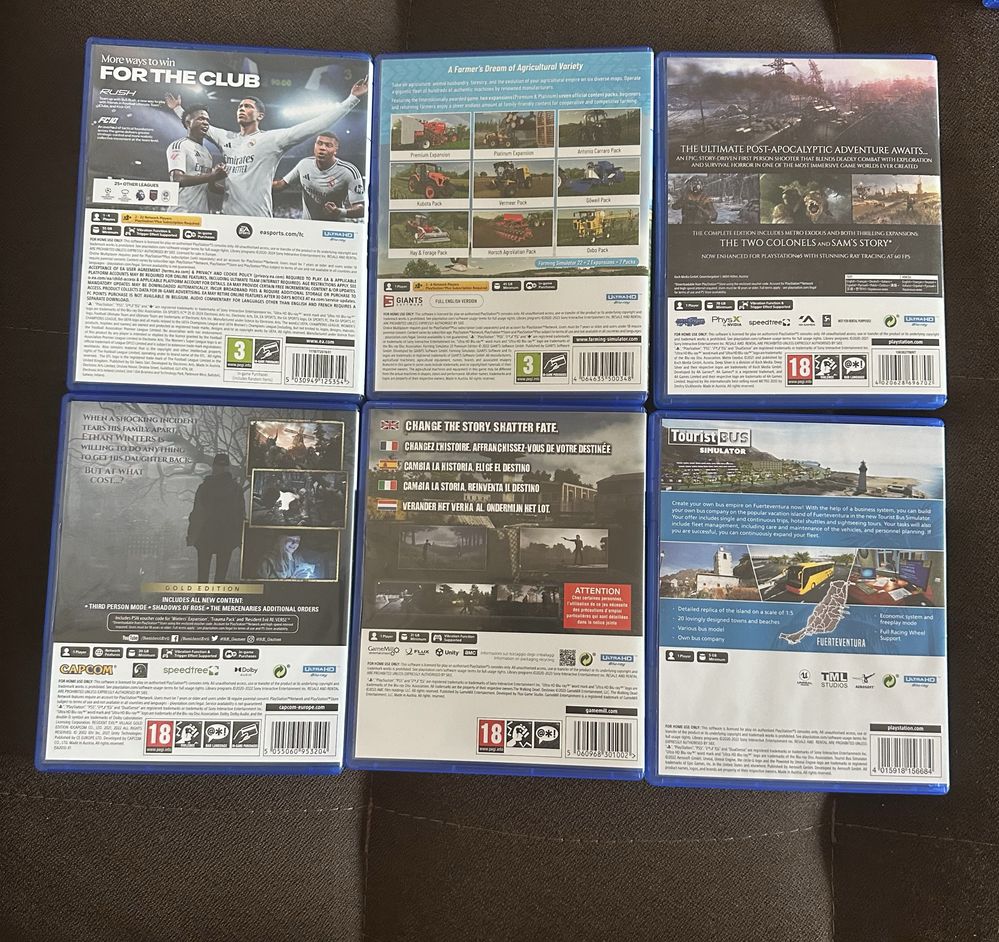 Продавам Игри за PS5!!!