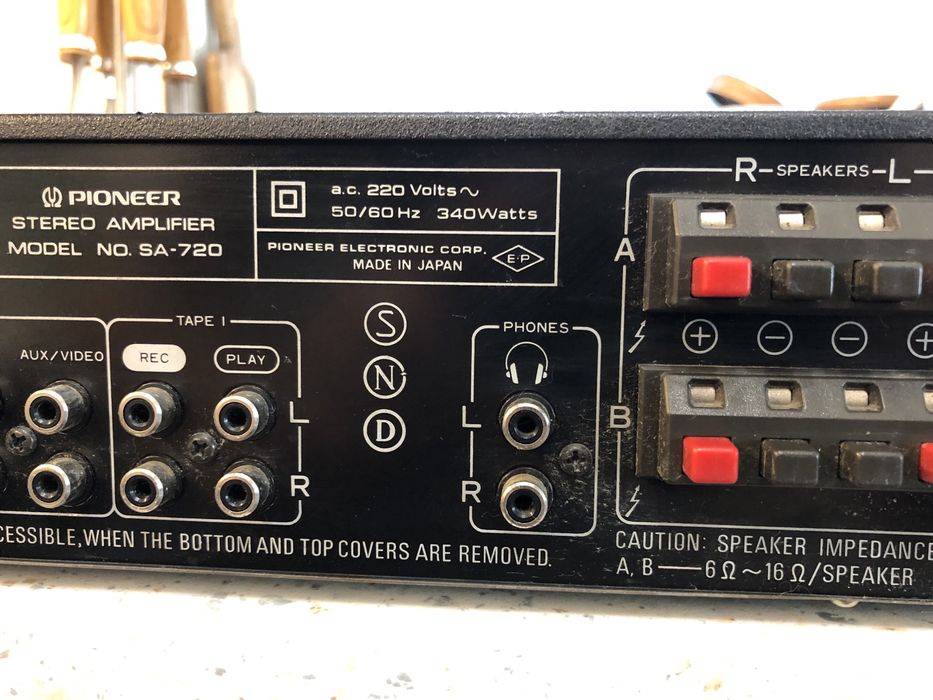Pioneer SA-720 стерео