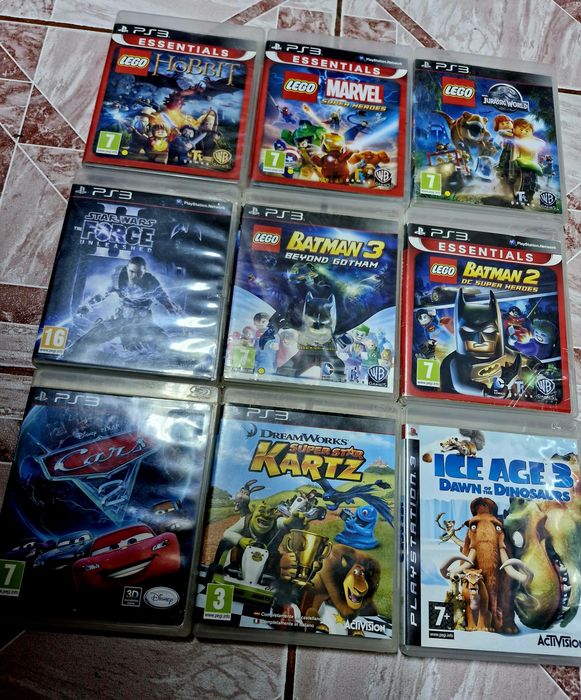Lego/Naruto/Ratchet/Dragonball/Ice Age/Marvel Playstation 3/XBOX 360