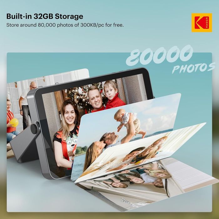 Цифровая фоторамка Kodak 10 дюйма Full HD экран , 32 gb + Wi Fi