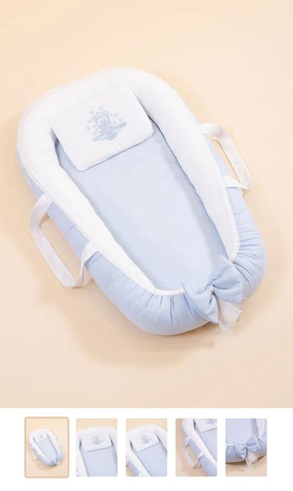 Babynest Bleu Bebelusi Baieti Bumbac
Explorați confortul și siguranța