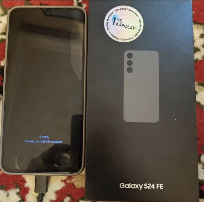 Samsung s24 fe 8/256 idyal