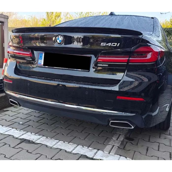 Eleron portbagaj M Performance BMW seria 5 G30 sedan 2017+ negru lucio