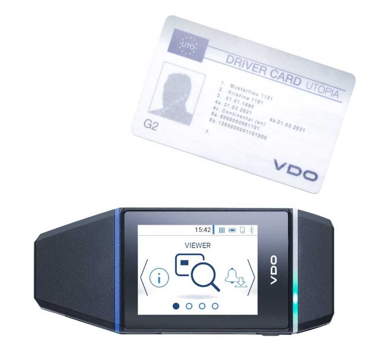 Cititor de tahograf și card șofer DLK Smart Download Key