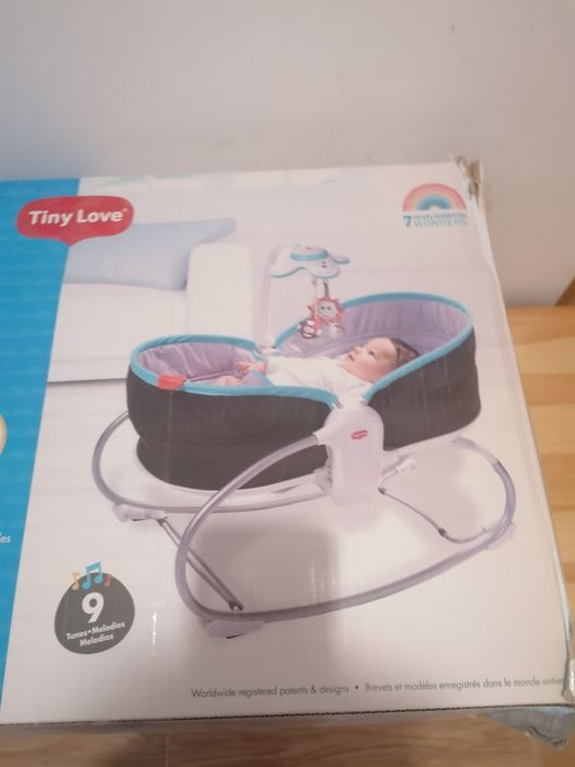 Музикален шезлонг, люлка TinyLove Rocker-Napper 3 in 1,нов