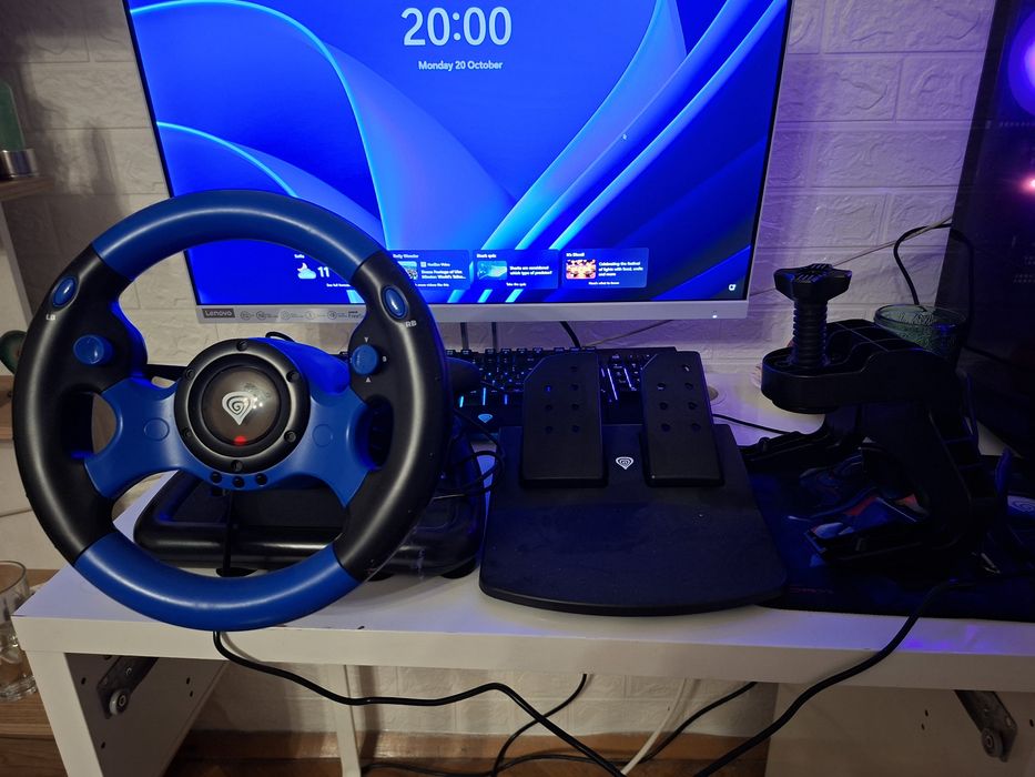 Волан - скорости и педали за компютър - конзола Genesis Seaborg 350