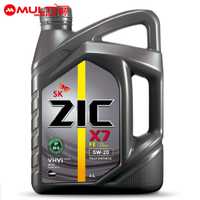 Zic X7 FE 5w20 Синтетическое Маторное Масло 4л