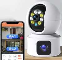 WIFi smart camera с двойной камерой.