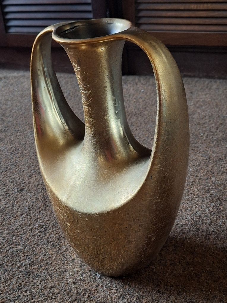 Vaza ceramica aurita